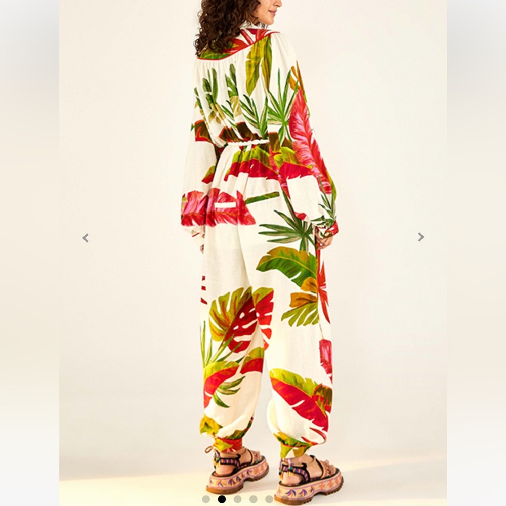 Farm Rio Spring Forest Jumpsuit - Picture 3 of 8